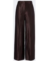 JOSEPH - Jnane Linen And Silk Wide-Leg Pants - Lyst