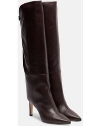 Jimmy Choo - Alizze 85 Leather Knee-High Boots - Lyst