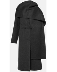Gucci - Gg Double-Breasted Wool Coat - Lyst