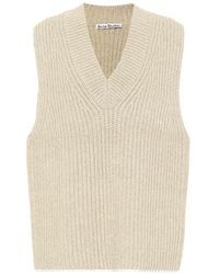 Acne Studios Gilet in misto lana - Neutro
