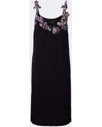 Dries Van Noten - Embellished Midi Dress - Lyst