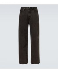 FRAME - Baggy Jean High-Rise Straight Jeans - Lyst