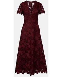 Elie Saab - Guipure Lace Silk-Blend Maxi Dress - Lyst