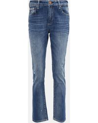 AG Jeans - Mari High-rise Cropped Jeans - Lyst