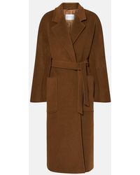 Max Mara - Manteau Cache-Cour Attuale1234 En Laine - Lyst