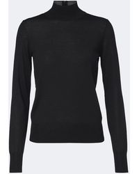 Carolina Herrera - Wool And Silk-Blend Sweater - Lyst
