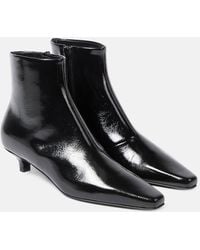 Totême - Ankle Boots The Slim aus Leder - Lyst