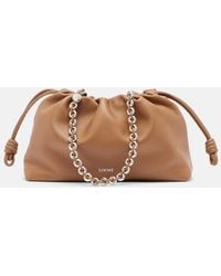 Loewe - Flamenco Medium Leather Shoulder Bag - Lyst