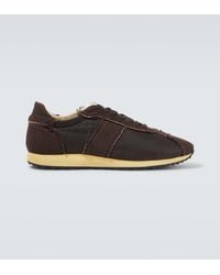 The Row - Moveo Canvas-Trimmed Sneakers - Lyst