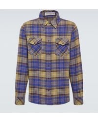God's True Cashmere - Tartan Cashmere Shirt - Lyst