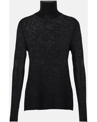 Lisa Yang - Lory Ribbed-Knit Cashmere Turtleneck Sweater - Lyst