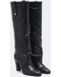 Chloé - Stiefel Anouk Aus Leder - Lyst
