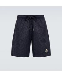 Moncler - Logo Swim Trunks - Lyst