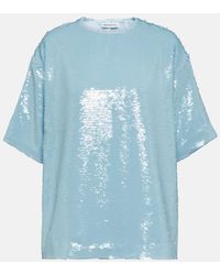 Frankie Shop - Jones Sequined T-shirt - Lyst