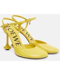 Loewe - Toy 90 Leather Pumps - Lyst