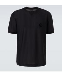 Giorgio Armani - T-Shirt Aus Baumwoll-Jersey - Lyst