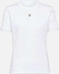 Givenchy - T-Shirt 4G aus Baumwoll-Jersey - Lyst