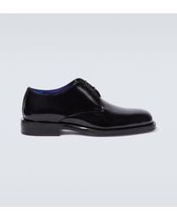 Burberry - Leather Derby Shoes - Lyst