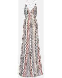 Missoni - Zig Zag Maxi Dress - Lyst
