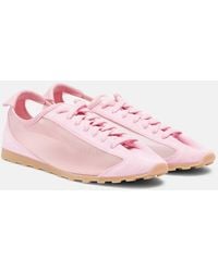 Jacquemus - Tennis Suede-Trimmed Sneakers - Lyst
