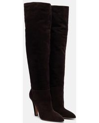 Paris Texas - Elsa 100 Suede Over-The-Knee Boots - Lyst