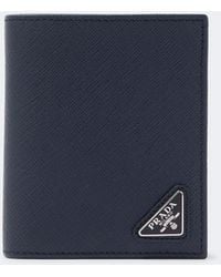 Prada - Saffiano Leather Wallet - Lyst