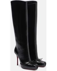 Christian Louboutin - Cassia Nodo Botta 100 Knee-High Boots - Lyst