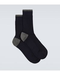 Brunello Cucinelli - Cotton Socks - Lyst