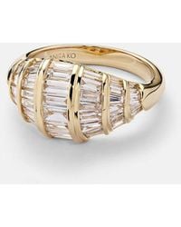 Anita Ko - Zoe 18Kt Ring With Diamonds - Lyst