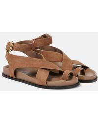 A.Emery - Sandales Jalen En Daim - Lyst
