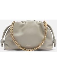 Loewe - Flamenco Medium Leather Shoulder Bag - Lyst