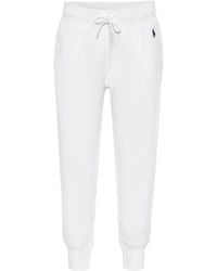 Polo Ralph Lauren Pantalon de survetement en coton melange - Blanc