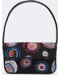 STAUD - Tommy Small Beaded Shoulder Bag - Lyst