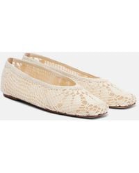 Magda Butrym - Crochet Ballet Flats - Lyst
