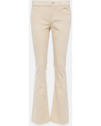 7 For All Mankind - Mid-Rise Flared Jeans - Lyst