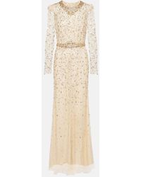 Jenny Packham - Embellished Aura Gown - Lyst