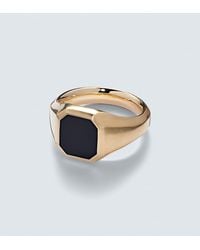 David Yurman - Ring Streamline Aus 18Kt Gelbgold Mit Onyx - Lyst