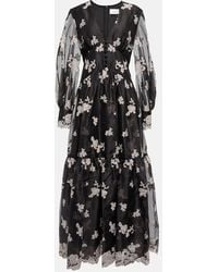 Erdem - 'tabetha' Silk Organza Dress - Lyst