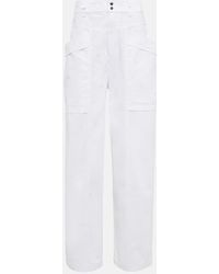 Isabel Marant - Ruby High–rise Cotton Pants - Lyst