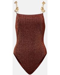 Oséree - Maillot De Bain Lumiere Shells A Ornements - Lyst