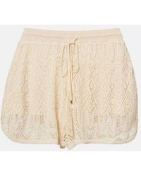 Zimmermann - Mahon Crochet Lace Shorts - Lyst