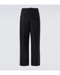 The Row - Xon Virgin Wool Wide-Leg Pants - Lyst