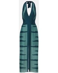 ViX - Ina Printed Midi Dress - Lyst