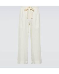 Commas - Weite Hose Aus Leinen - Lyst