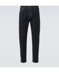 Brunello Cucinelli - Mid-Rise Slim Jeans - Lyst