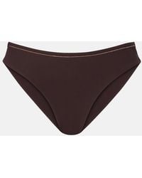 Brunello Cucinelli - Embellished Bikini Bottoms - Lyst