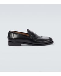 Gianvito Rossi - Michael Leather Loafers - Lyst