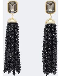 Jennifer Behr - Ellison 18Kt-Plated Drop Earrings - Lyst