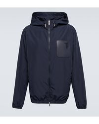 Tod's - Hooded Technical Jacket - Lyst