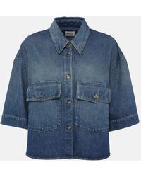 KHAITE - Camicia Di Jeans Mahsha - Lyst
